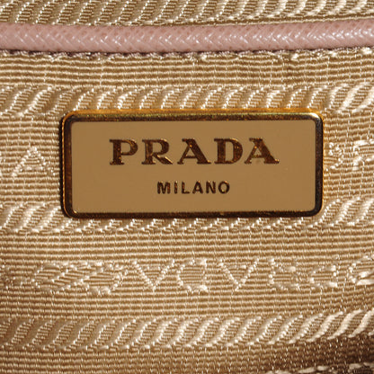 Prada Saffiano Lux Medium Double Zip Tote Cammeo 8 of 12