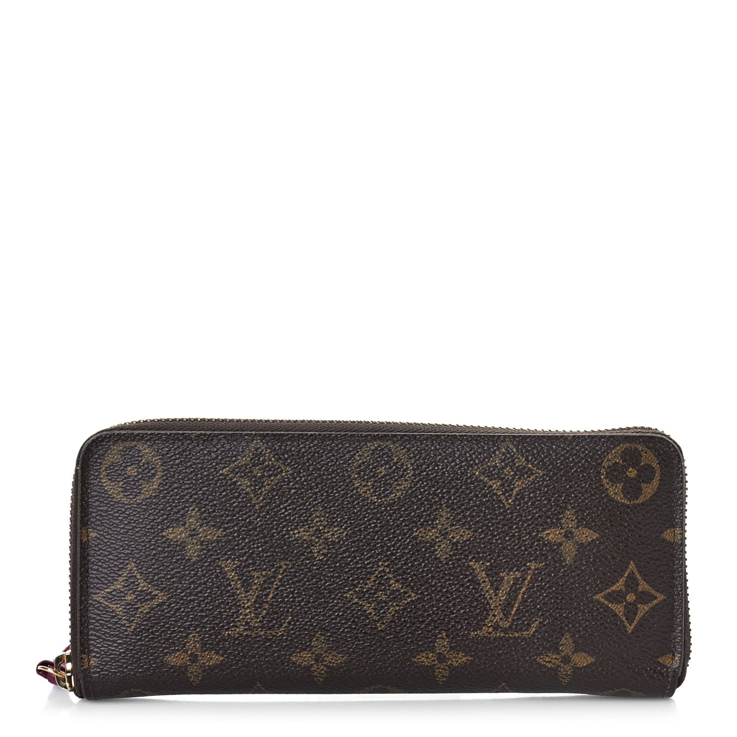 Louis Vuitton Monogram Clemence Wallet Fuchsia 1 of 10