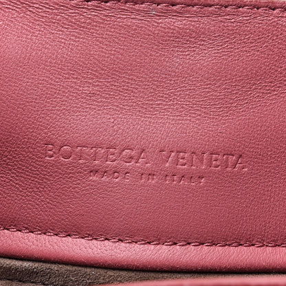 Bottega Veneta Nappa Intrecciato Snakeskin Large Flow Wave Tote Red 6 of 13