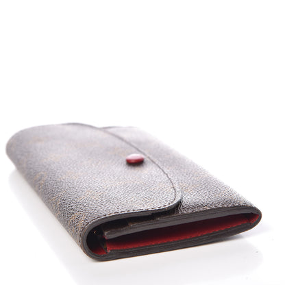 Louis Vuitton Monogram Emilie Wallet Fuchsia 8 of 9
