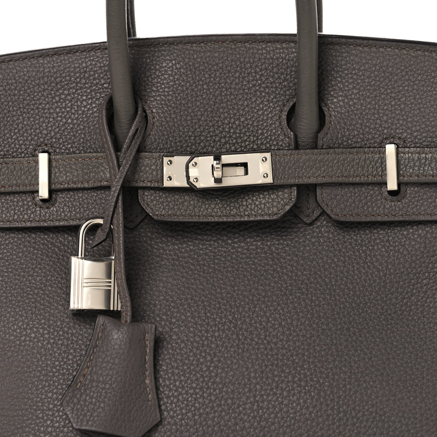 Hermes Togo Birkin 25 Etain 8 of 15