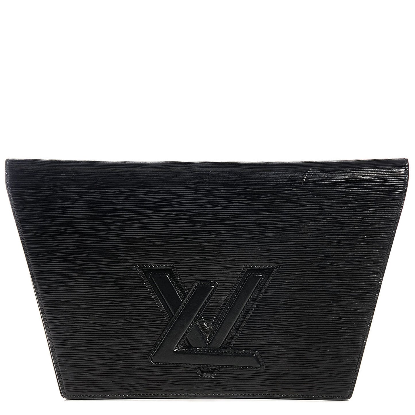 Epi Pochette Trapeze Clutch Black