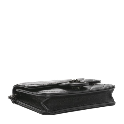 Chanel Aged Calfskin Chevron Quilted Reissue Belt Bag Black 4 of 11