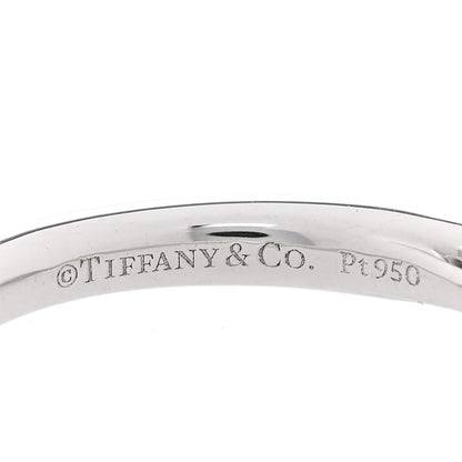 Tiffany Platinum Diamond .20ct Round Brilliant Harmony Engagement Ring 45 3.25 4 of 6
