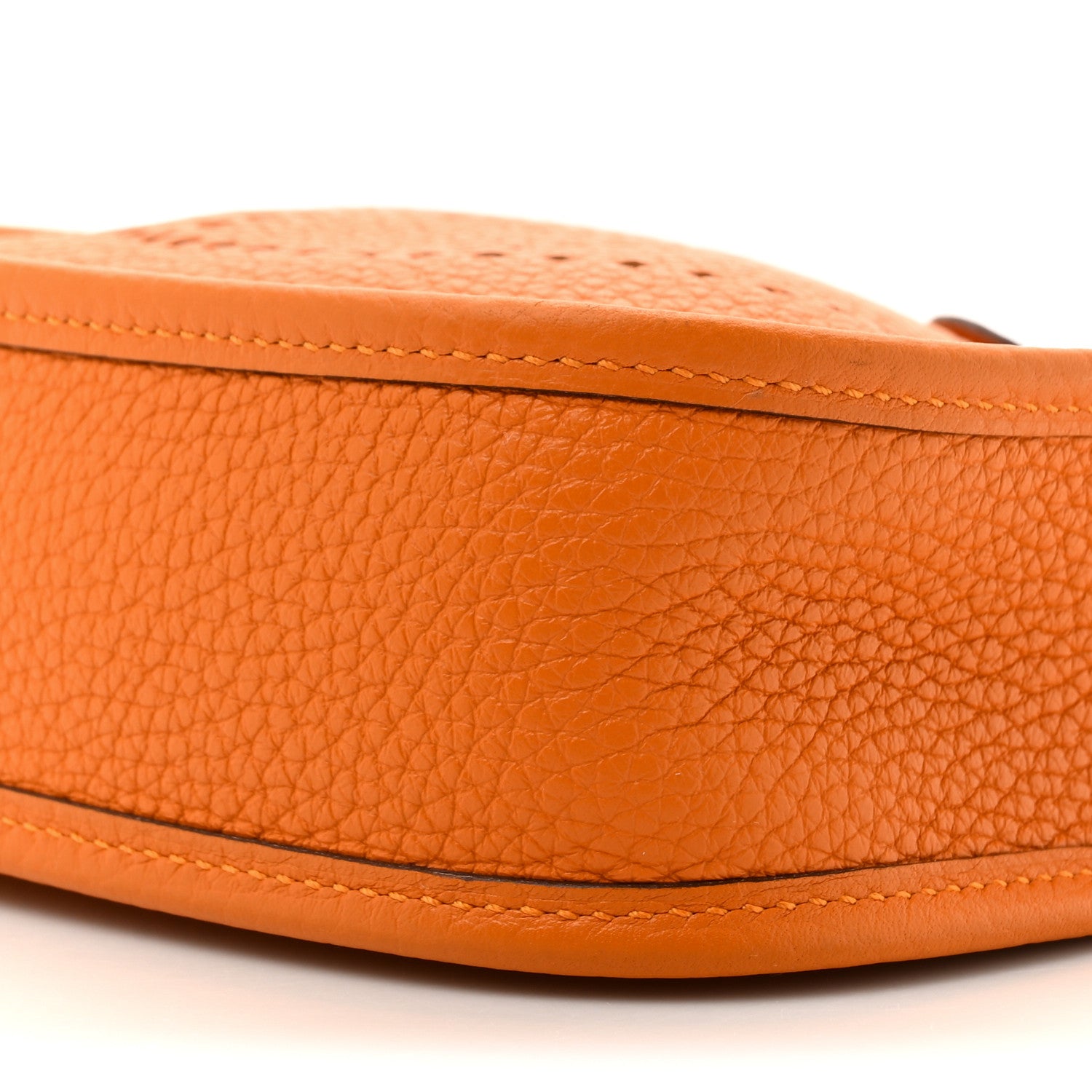 Hermes Taurillon Clemence Evelyne TPM Abricot 9 of 12