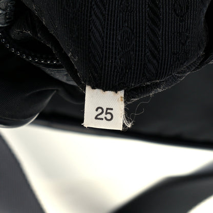 Prada Tessuto Nylon Crossbody Bag Black 6 of 10
