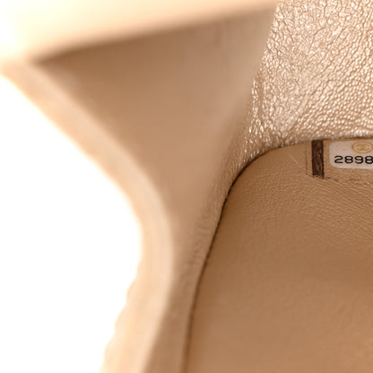Chanel Metallic Sheepskin Quilted 2.55 Reissue 225 Flap Beige 7 of 9