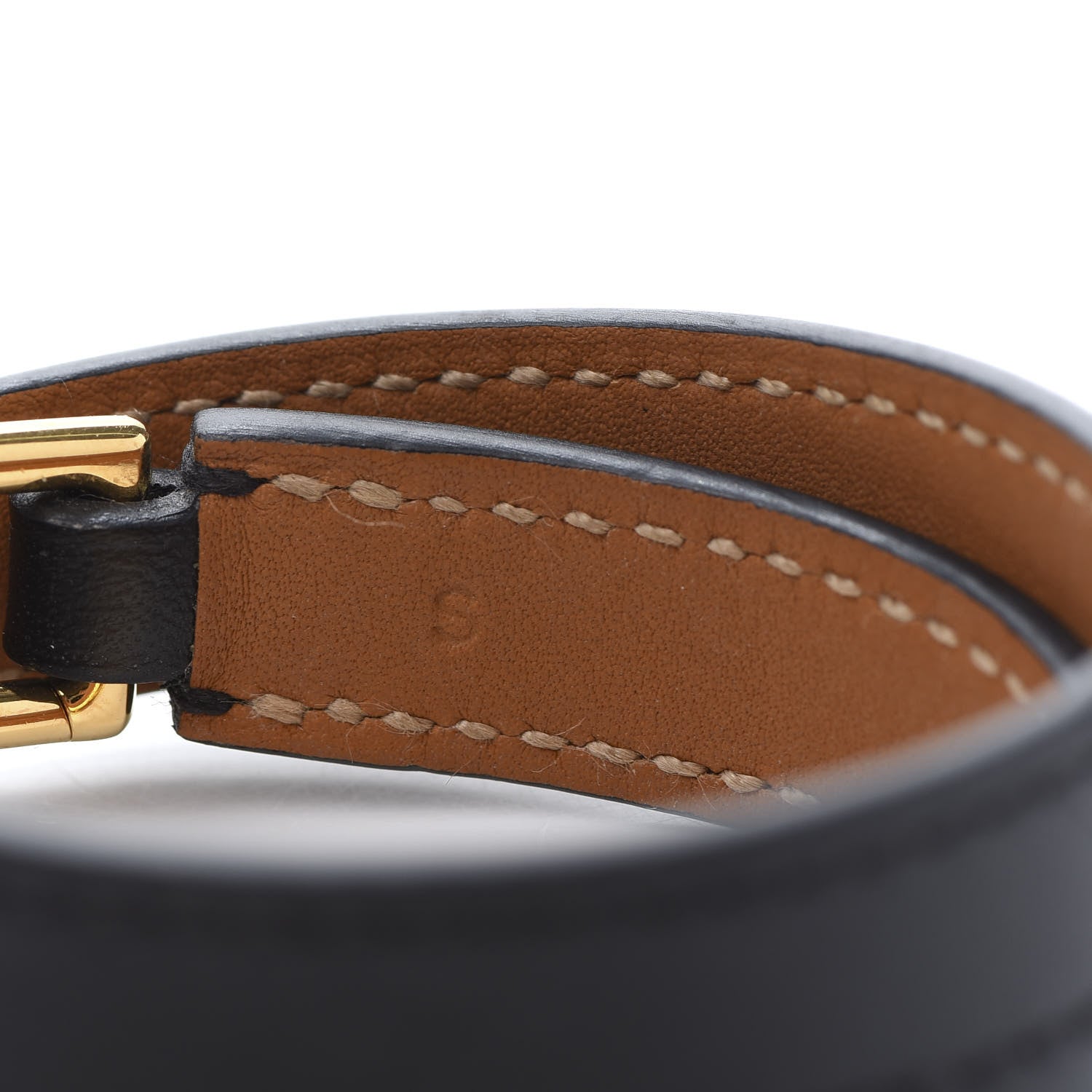 Hermes Box Rivale Double Tour Bracelet S Black 6 of 7