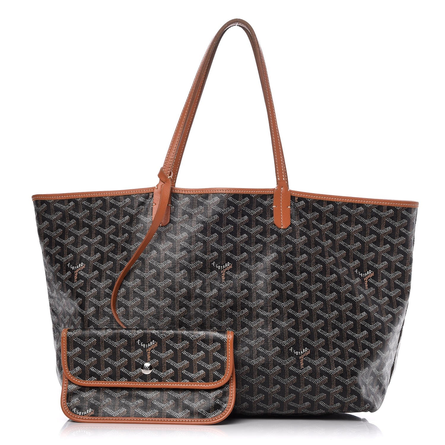 Goyard Goyardine Saint Louis PM Black Gold 1 of 17