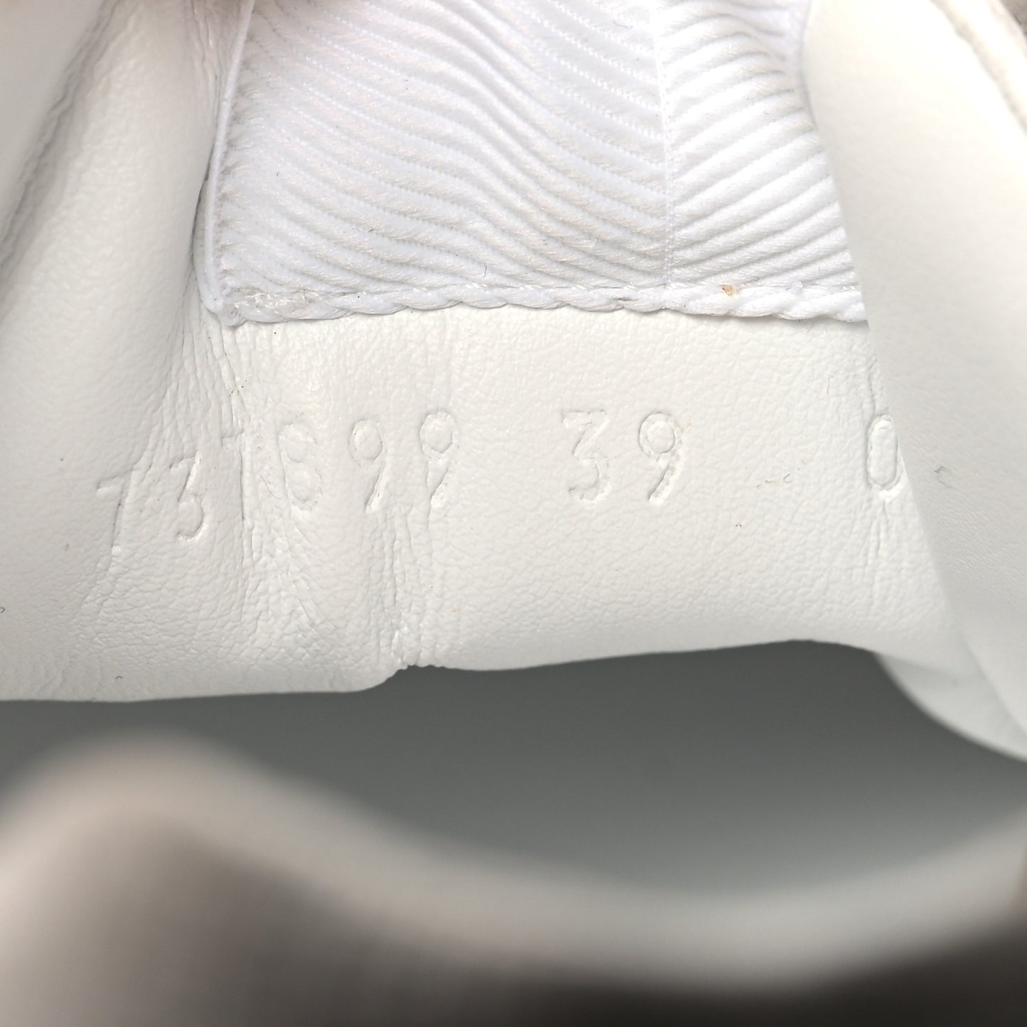 GG Supreme Monogram Womens Rhyton Sneakers 39 White