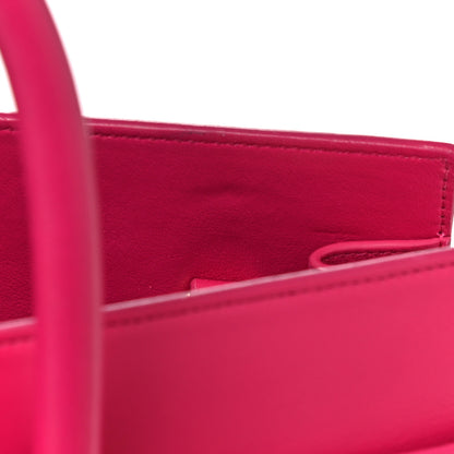 Saint Laurent Calfskin Small Sac De Jour Lipstick Fuchsia 11 of 14