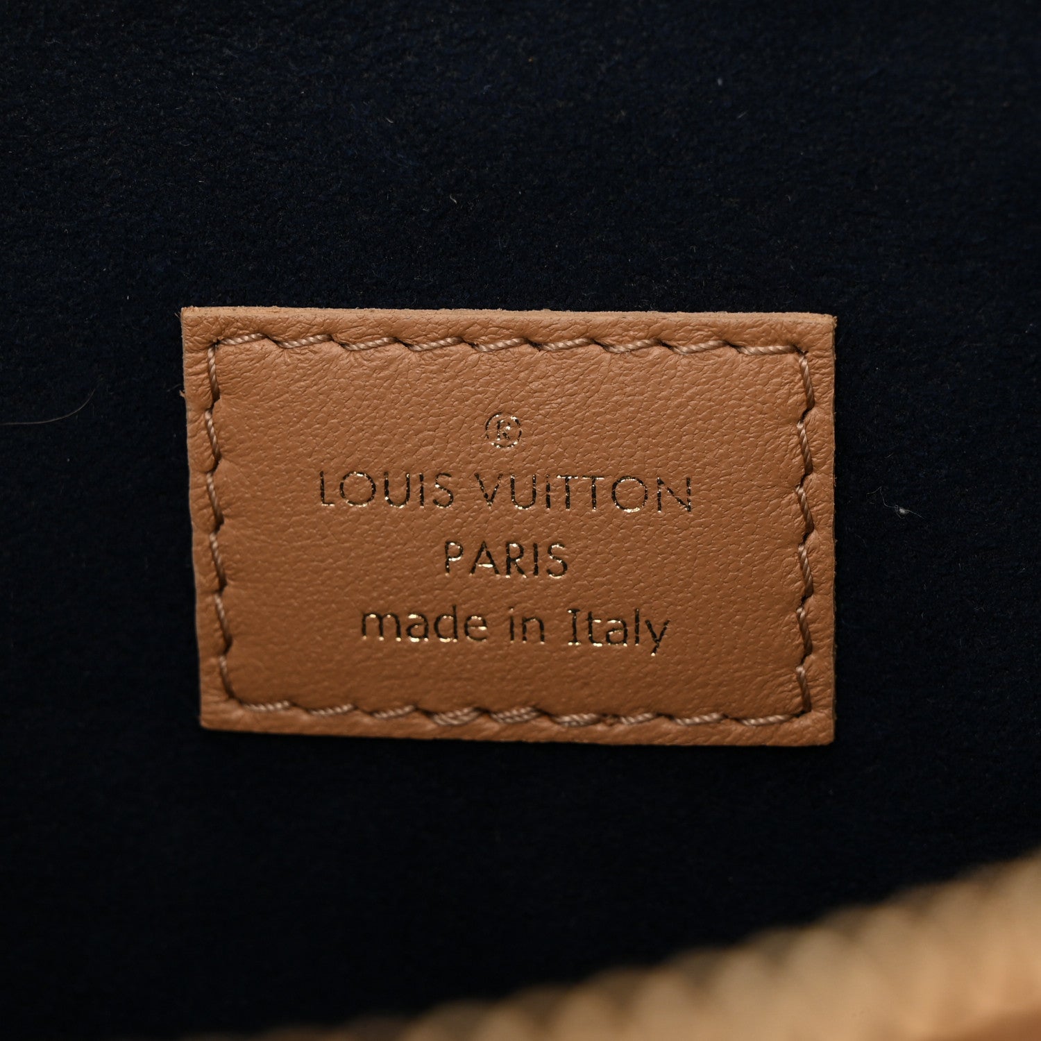 Louis Vuitton Lambskin Embossed Monogram Coussin PM Camel 6 of 10