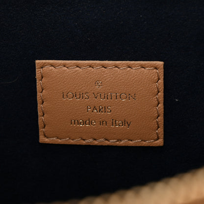 Louis Vuitton Lambskin Embossed Monogram Coussin PM Camel 6 of 10
