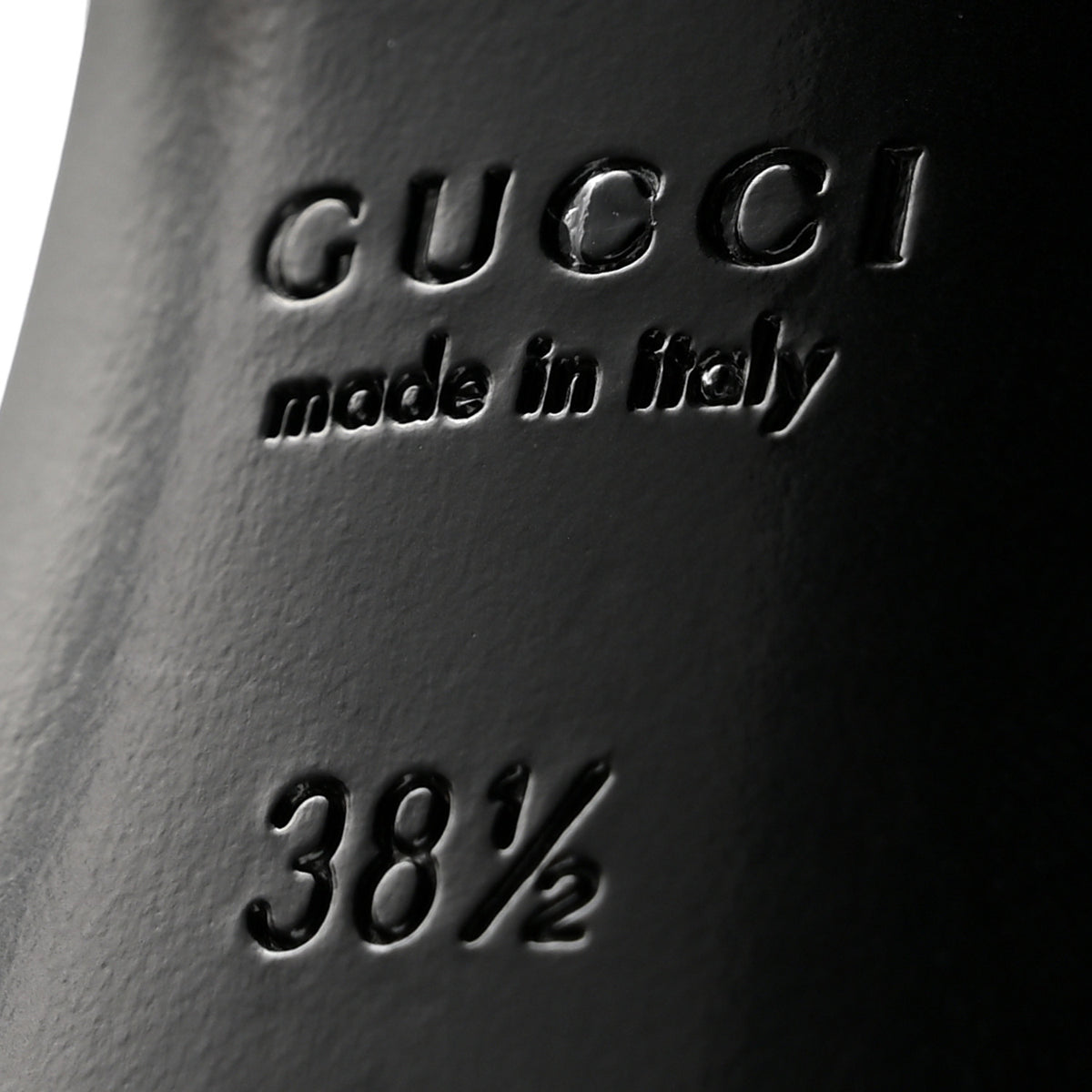 Guccissima Horsebit Platform 70/160mm Slingback Mules 38.5 Black