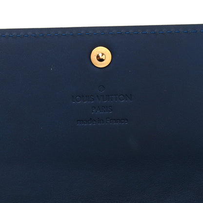 Louis Vuitton Vernis Sarah Wallet Grand Blue 6 of 8