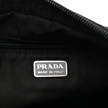 Prada Nylon Vela Cosmetic Pouch Black 6 of 10