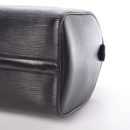 Louis Vuitton Epi Speedy 25 Black 12 of 13