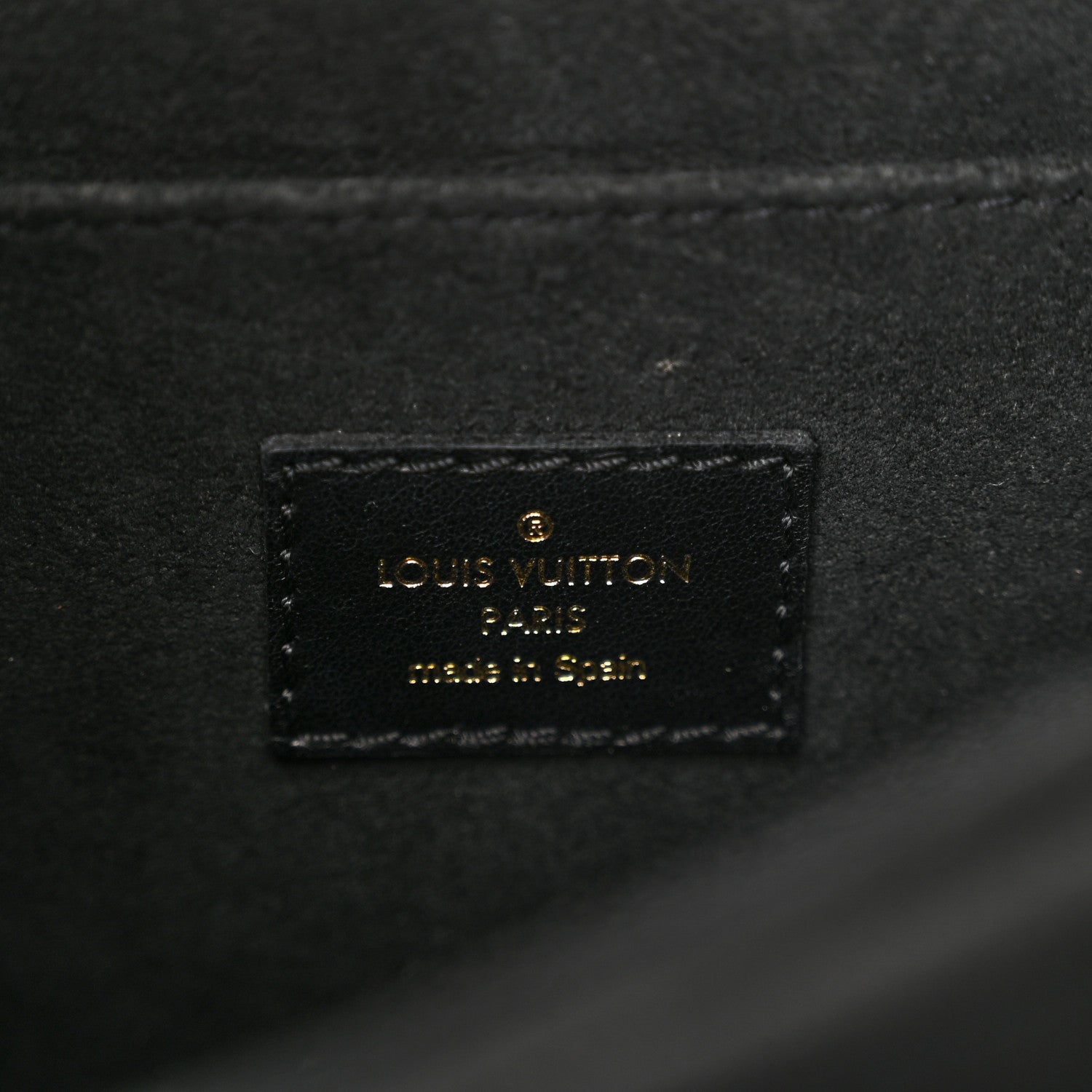 Louis Vuitton Epi Dauphine MM Blue Black 6 of 10