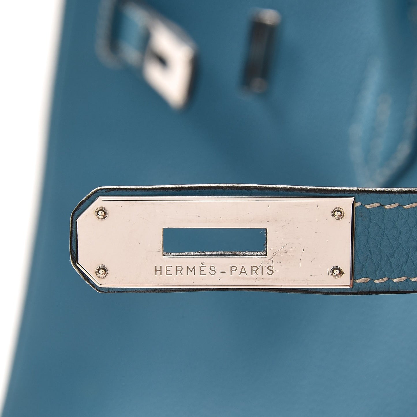 Togo Birkin 40 Blue Jean