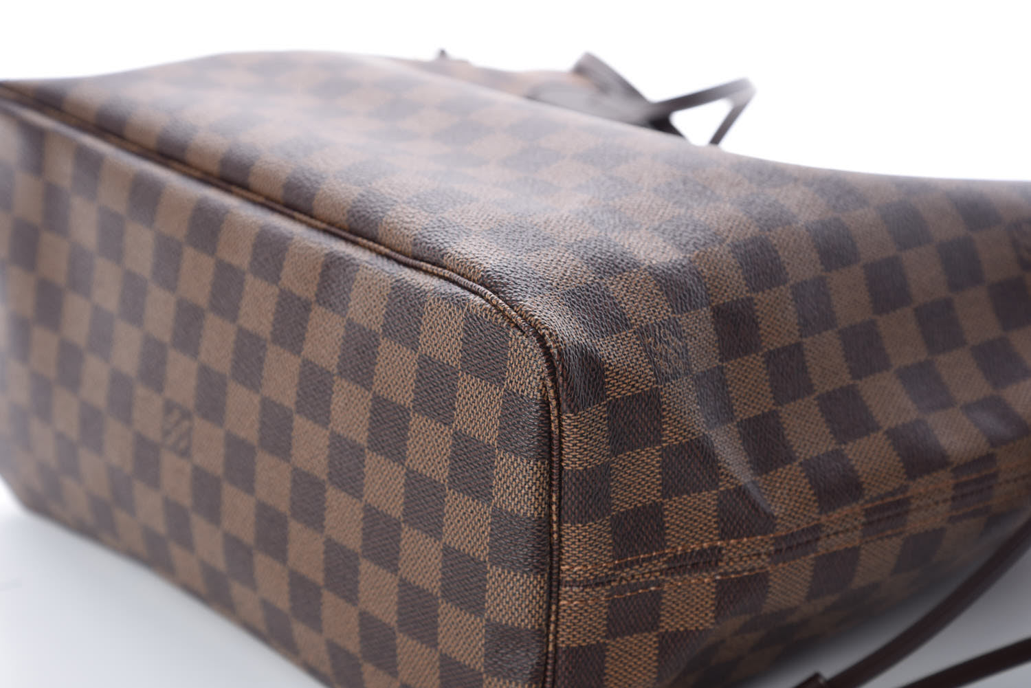 Louis Vuitton Damier Ebene Neo Neverfull MM Rose Ballerine 14 of 17