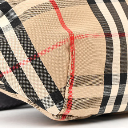 Burberry Nylon Vintage Check Medium Sonny Bum Bag Archive Beige Black 9 of 10