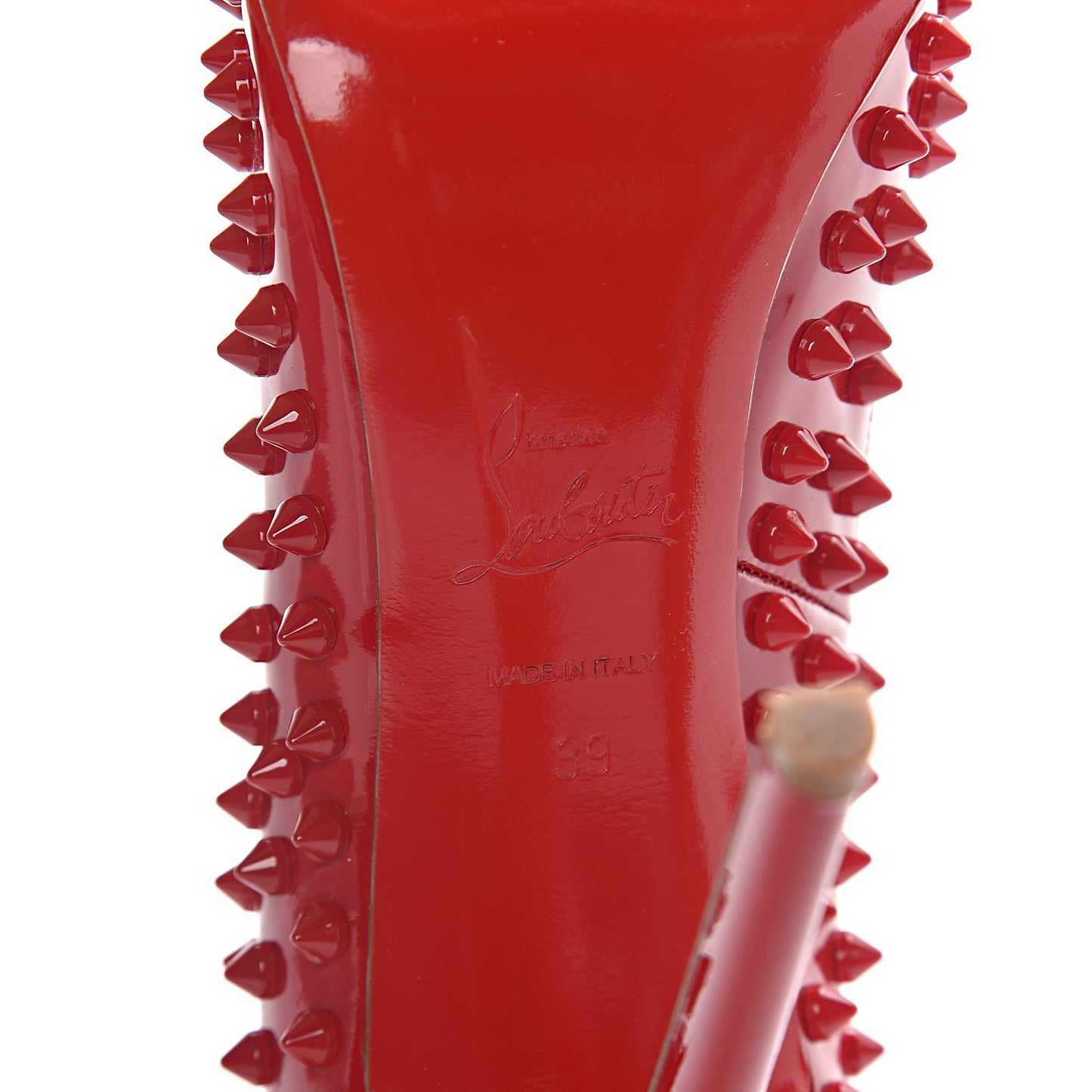 Patent Pigalle Spikes 120 Pumps 39 Flamenco