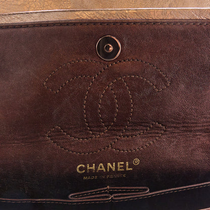 Chanel Metallic Aged Calfskin Quilted 2.55 Reissue 224 Flap Light Pink 6 of 12