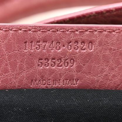 Balenciaga Agneau Classic Hardware City Rose Bruyere 8 of 11