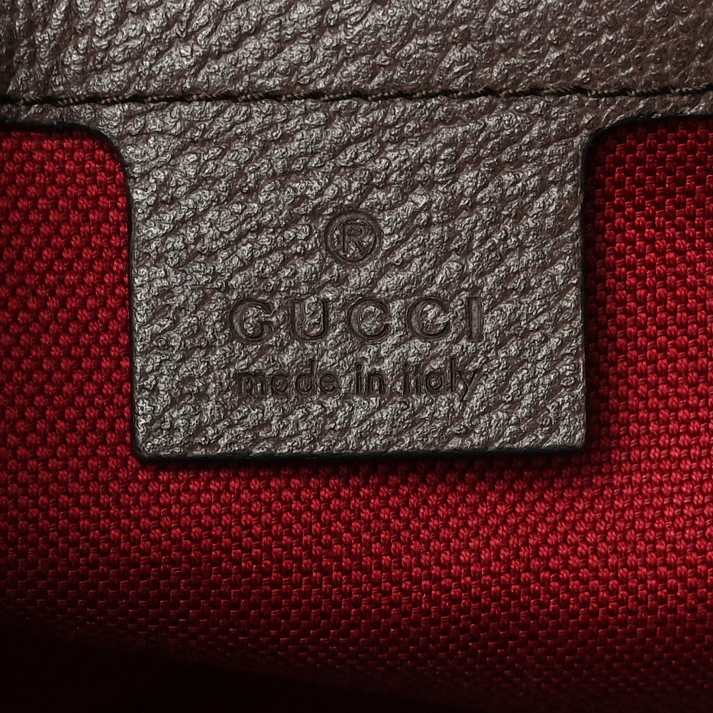 GG Supreme Monogram Textured Dollar Calfskin Medium Detail Tote Beige Ebony New Acero