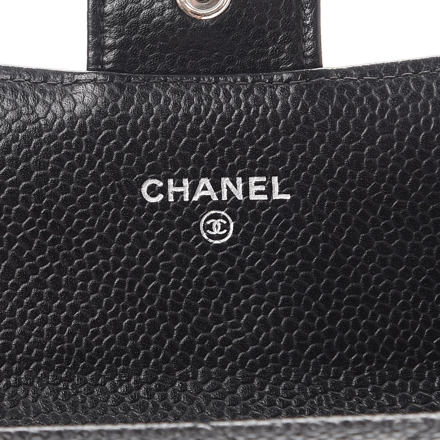 Chanel Caviar Quilted Large Flap Wallet Black 6 of 9
