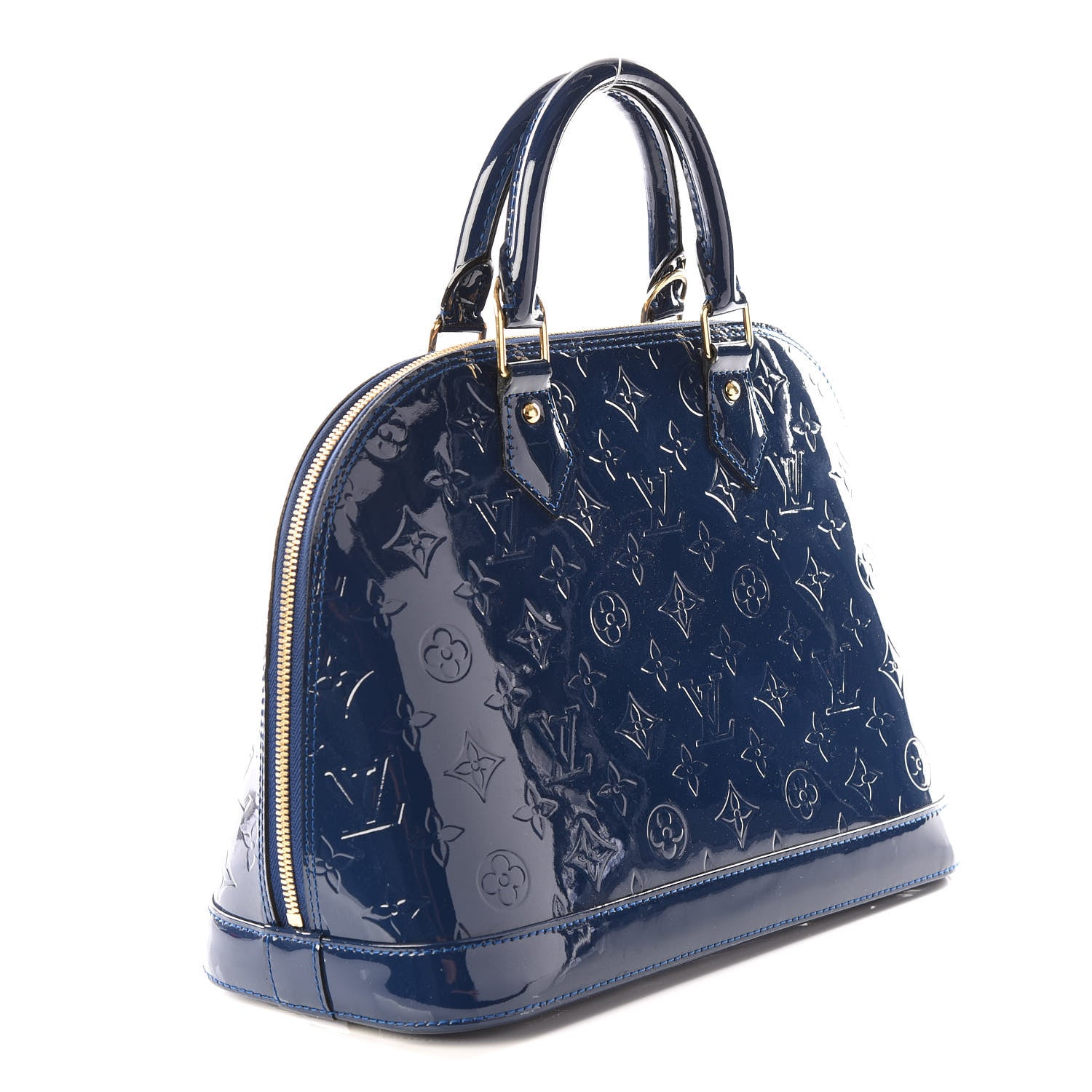 Louis Vuitton Vernis Alma PM Grand Blue 2 of 12