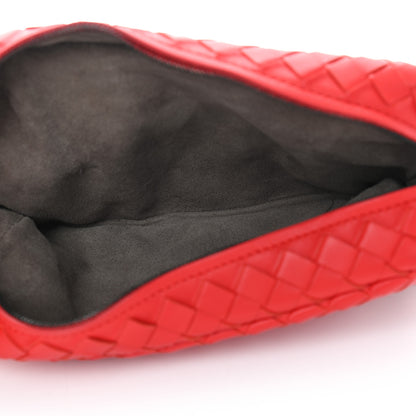 Bottega Veneta Nappa Intrecciato Mini Chain Messenger Red 6 of 11