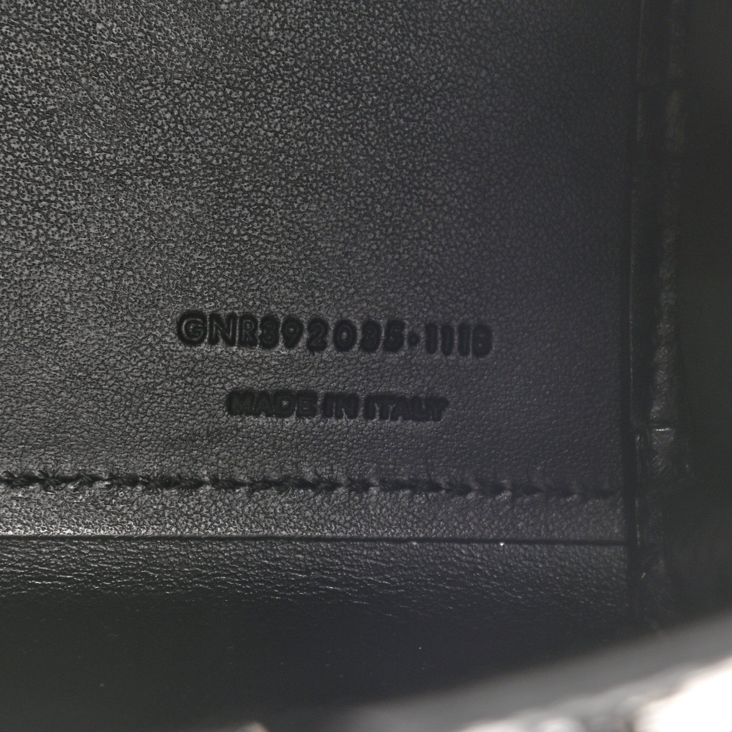 Saint Laurent Calfskin Crocodile Embossed Nano Sac De Jour Black 6 of 9