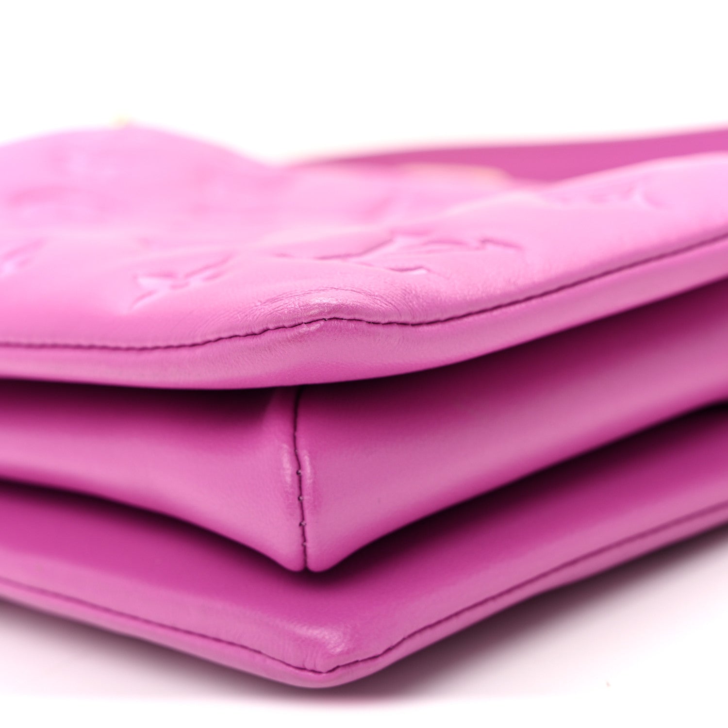 Louis Vuitton Lambskin Embossed Monogram Coussin BB Orchid 10 of 10