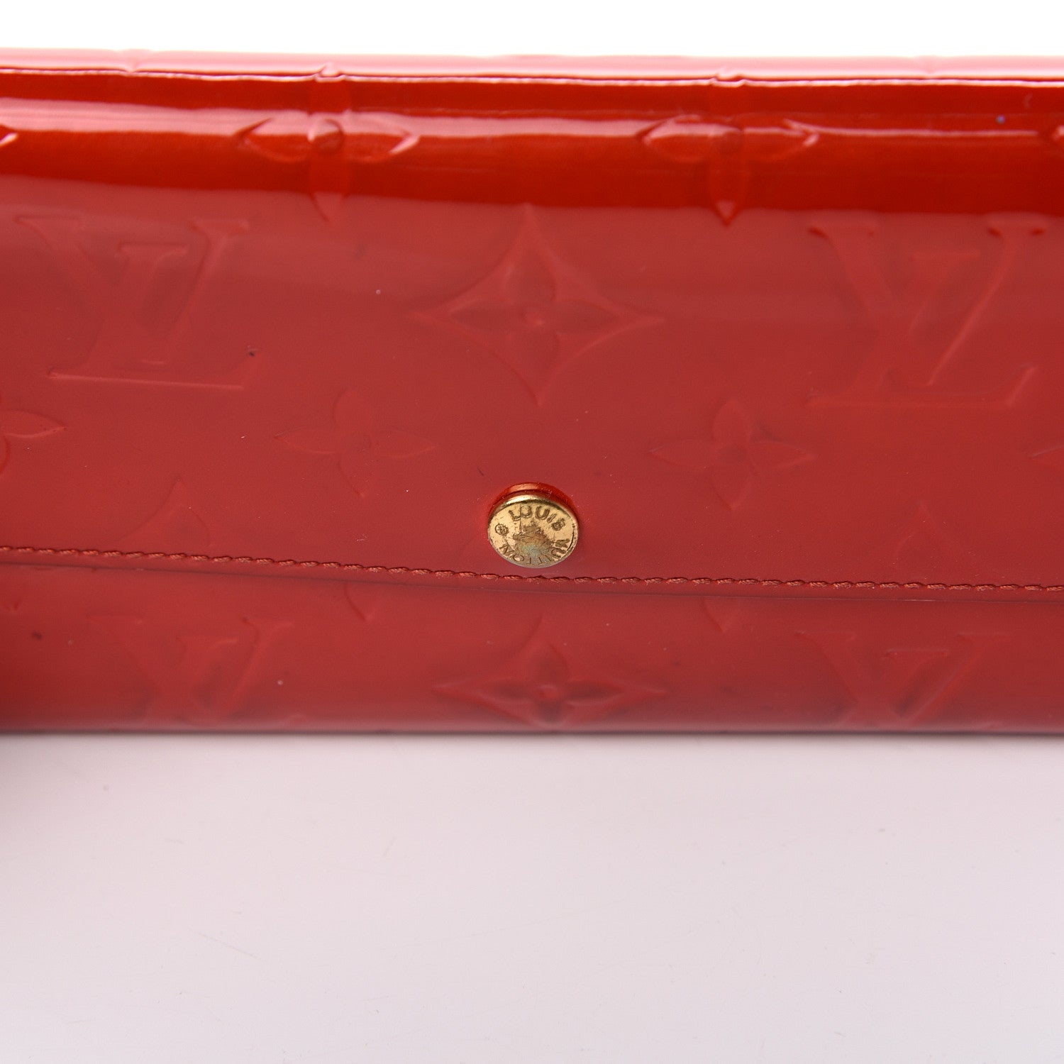 Louis Vuitton Vernis Sarah Wallet Pomme D'Amour 18 of 18