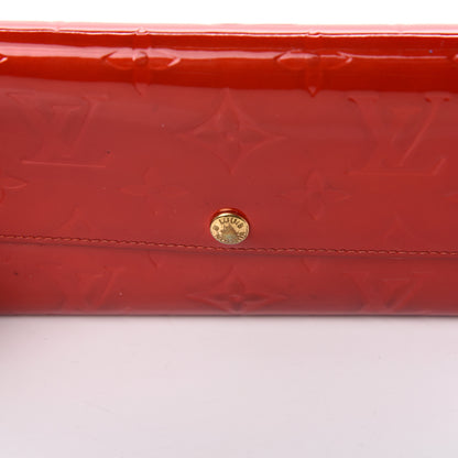 Louis Vuitton Vernis Sarah Wallet Pomme D'Amour 18 of 18