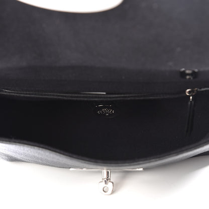 Mulberry Glossy Goatskin Small Lily Flap Black 4 of 10