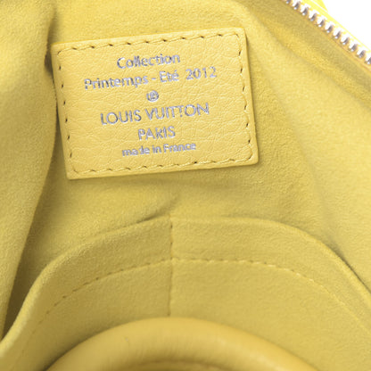 Louis Vuitton Monogram Denim Speedy Round Yellow 6 of 12