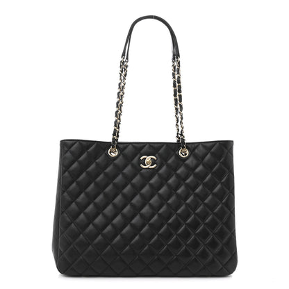 Chanel Caviar Quilted Large Shopping Tote Black 1 of 13
