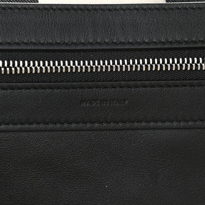 Celine Canvas Striped Large Phantom Cabas Black White 8 of 8