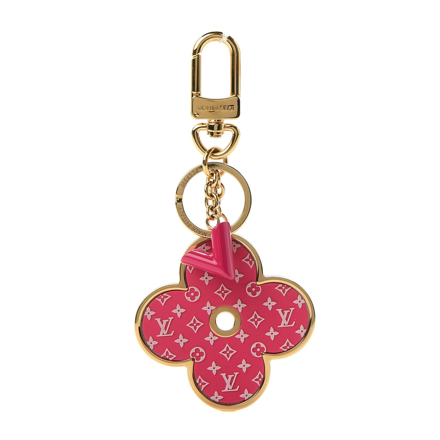 Louis Vuitton Monogram All Over Bag Charm Key Holder 1 of 4