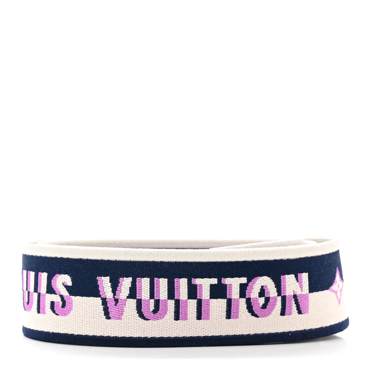 Louis Vuitton Jacquard Alma BB Shoulder Strap Lilac 2 of 4