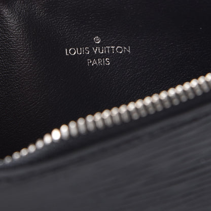 Louis Vuitton Epi Felicie Chain Wallet Zippered Insert Black 6 of 7