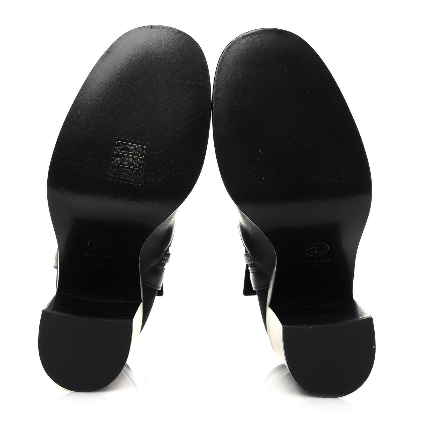 Calfskin Patent Cap Toe Short Ankle Boots 37 Navy Black
