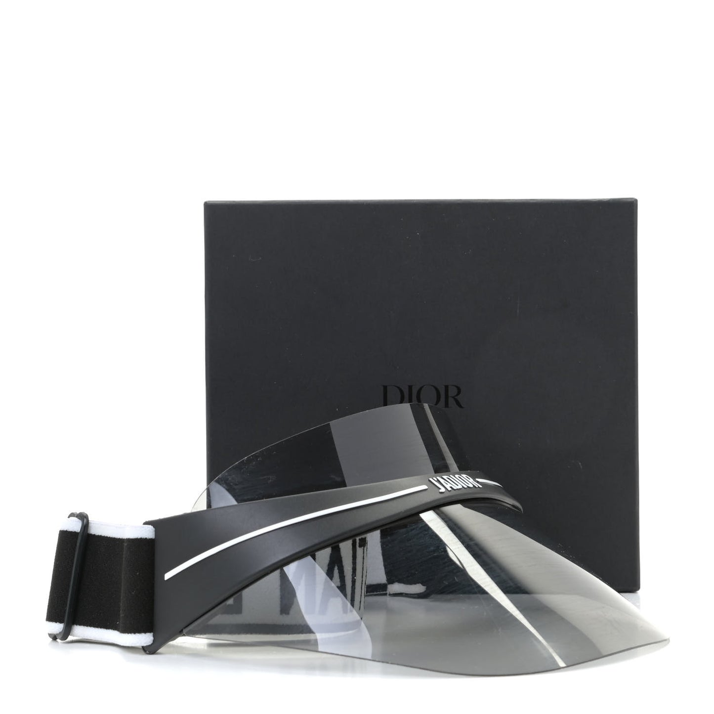 Mirrored DiorClub1 Sun Visor Black