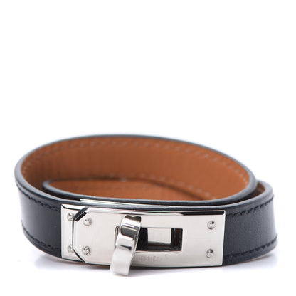 Hermes Box Kelly Double Tour Bracelet XS Black 1 of 5