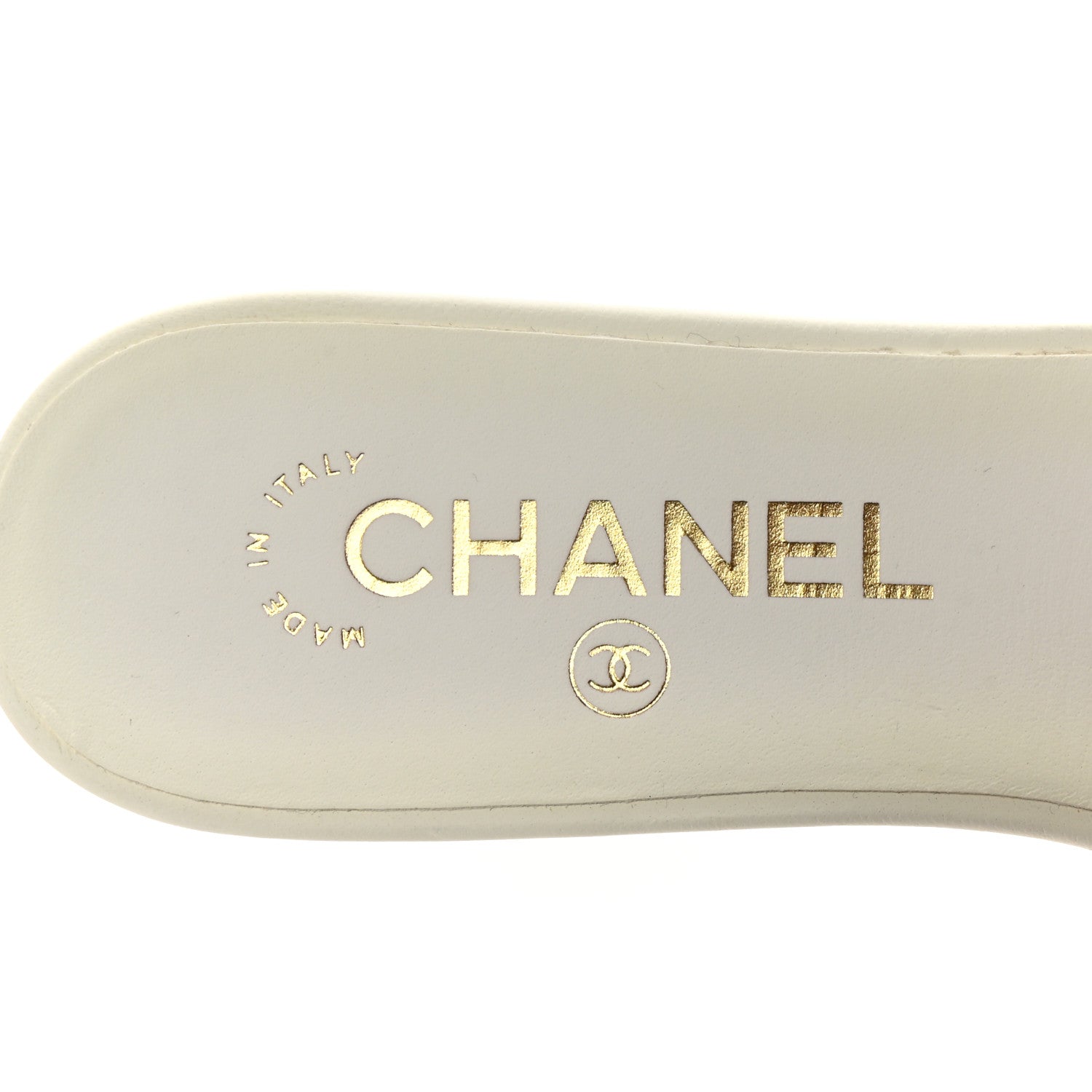 Chanel Fabric Embroidered CC Bow Mules 36 White Pink 8 of 10
