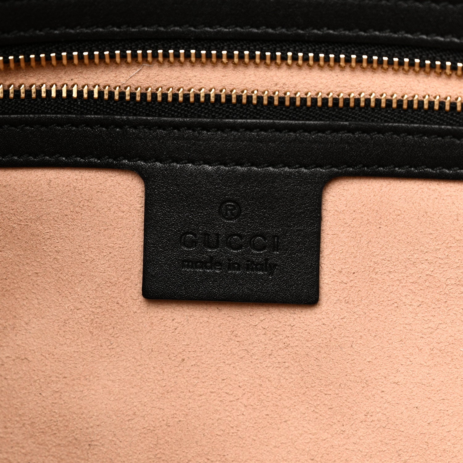 Gucci Apollo Calfskin GG Dadini Embroidered Chain Shoulder Tote Black 6 of 12