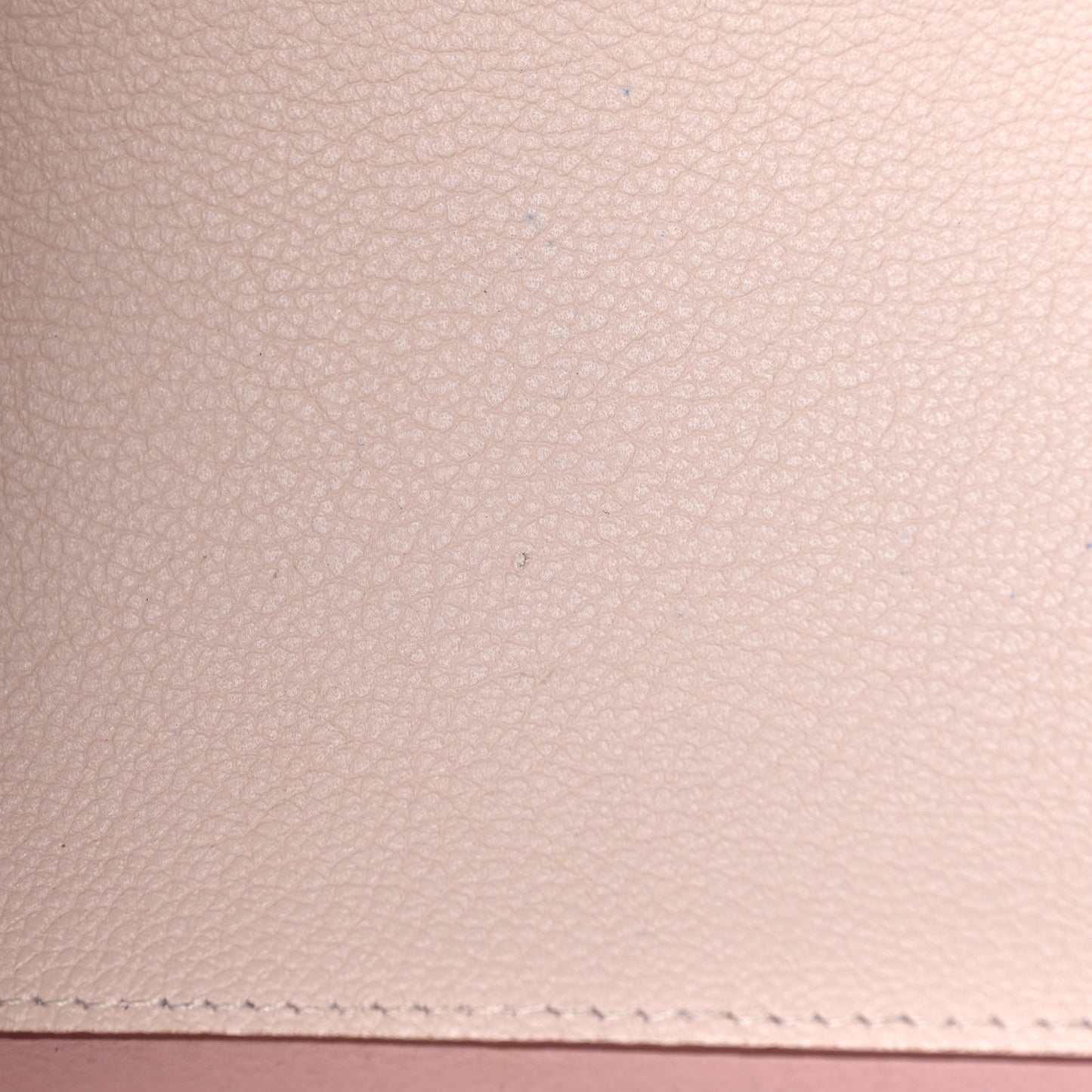 Supple Grained Calfskin Large Open Bar Tote Rose Poudre