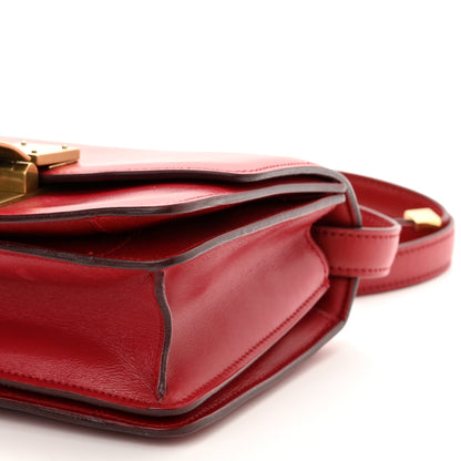 Celine Box Calfskin Small Classic Box Flap Bag Red 10 of 11